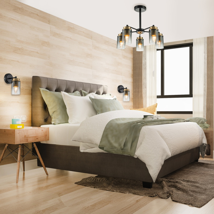 Потолочная люстра на штанге Escada 2118/5P_ESC