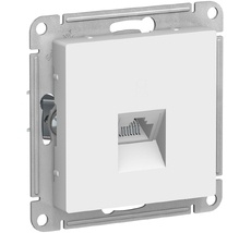 Розетка встраиваемая Ethernet RJ-45 (белый) Systeme Electric ATN000183