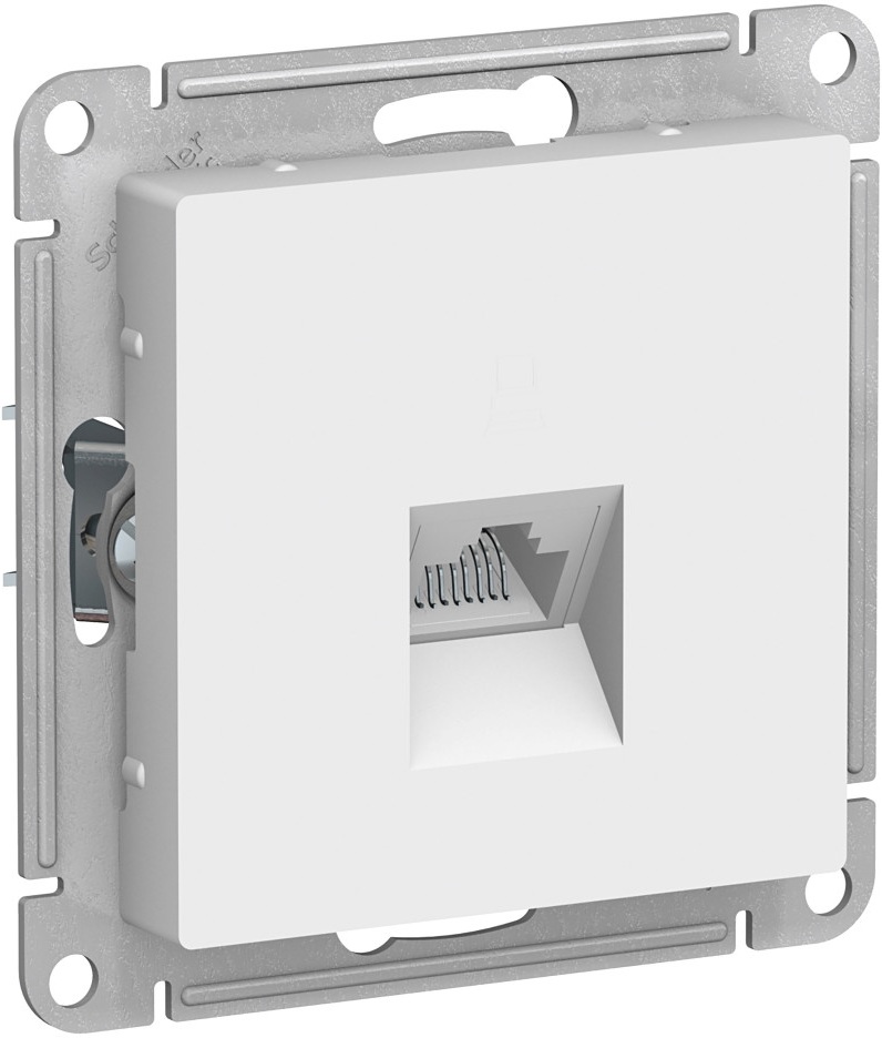 Розетка встраиваемая Ethernet RJ-45 (белый) Systeme Electric ATN000183