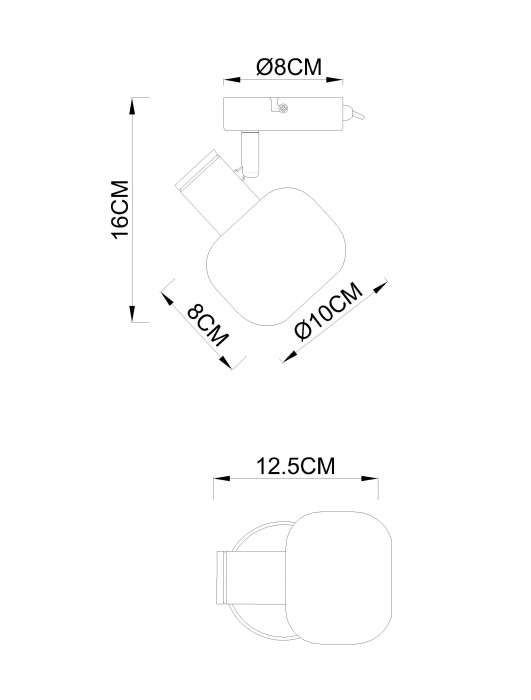 Спот Globo PALLO 54303-1_GL