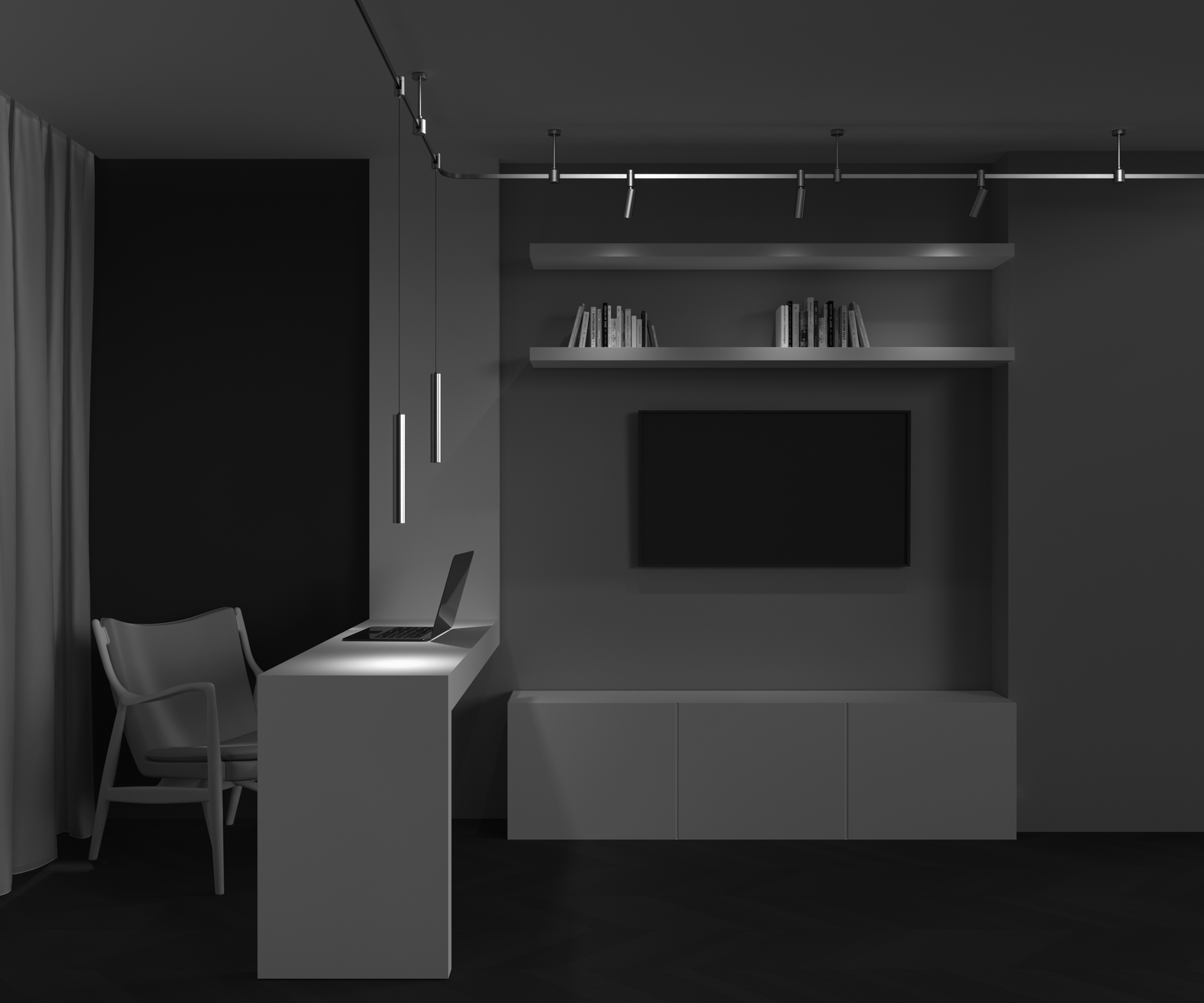 Трековый светильник Maytoni Focus Led TR155-1-5W3K-BS_MY