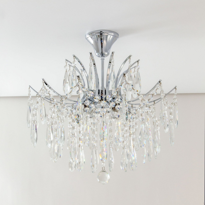 Потолочная люстра CitiLux Селена Хром CL302160