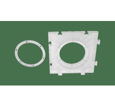 Рамка скрытого монтажа для встраиваемых светильников с наружным D 80-90мм Crystal Lux CLT 099 D80-90_CR