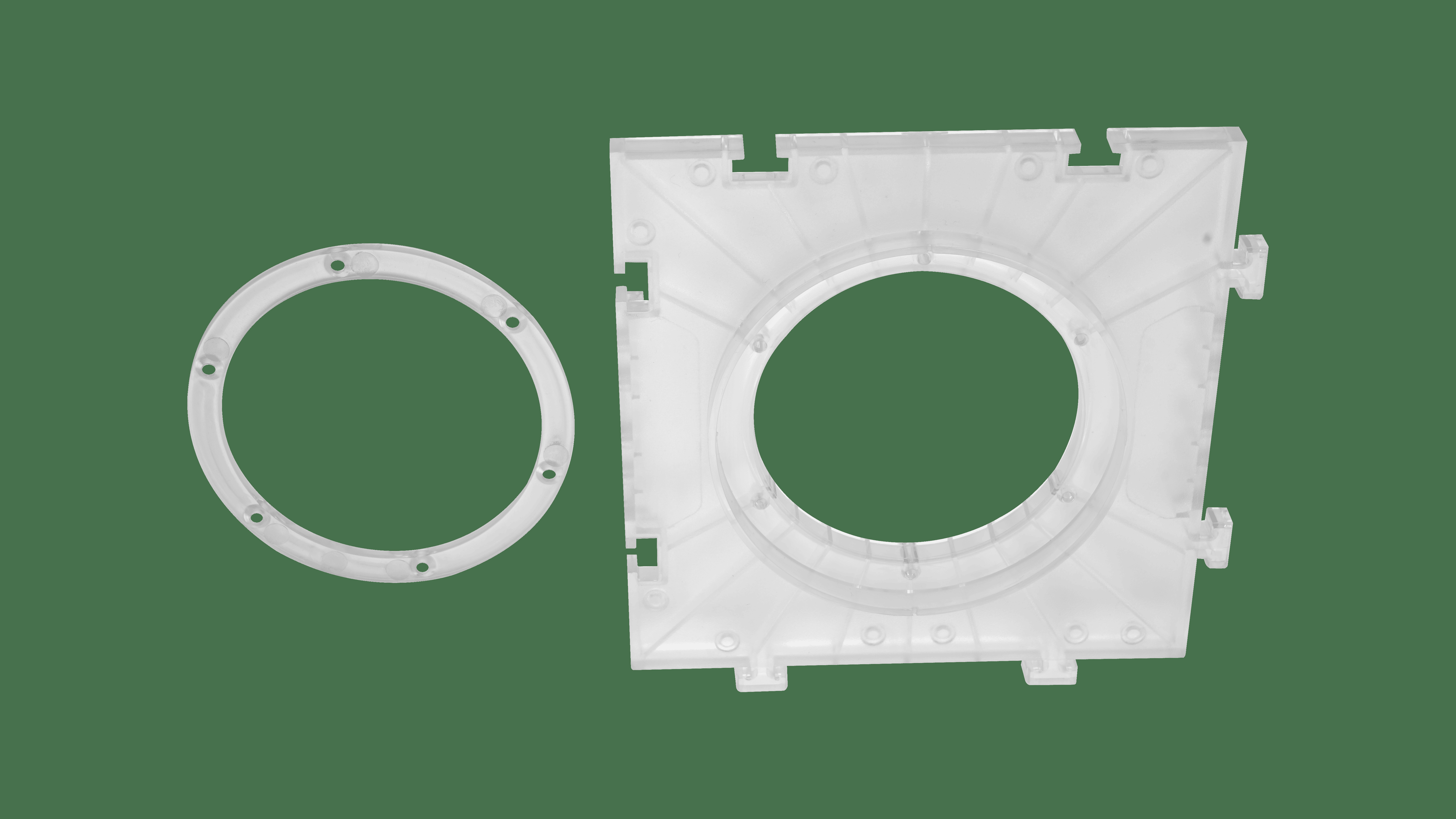 Рамка скрытого монтажа для встраиваемых светильников с наружным D 80-90мм Crystal Lux CLT 099 D80-90_CR