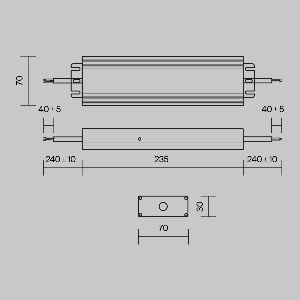 Блок питания Maytoni Power Supply Magnetic PSL008-150W-48V-IP67_MY