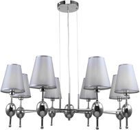 Люстра подвесная E14*40W Nickel Escada 2106/8S_ESC