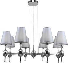 Люстра подвесная E14*40W Nickel Escada 2106/8S_ESC