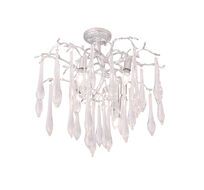 Потолочная люстра Crystallux Crystal Lux REINA REINA PL5 D600 SILVER PATINA_CR