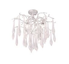 Потолочная люстра Crystallux Crystal Lux REINA REINA PL5 D600 SILVER PATINA_CR