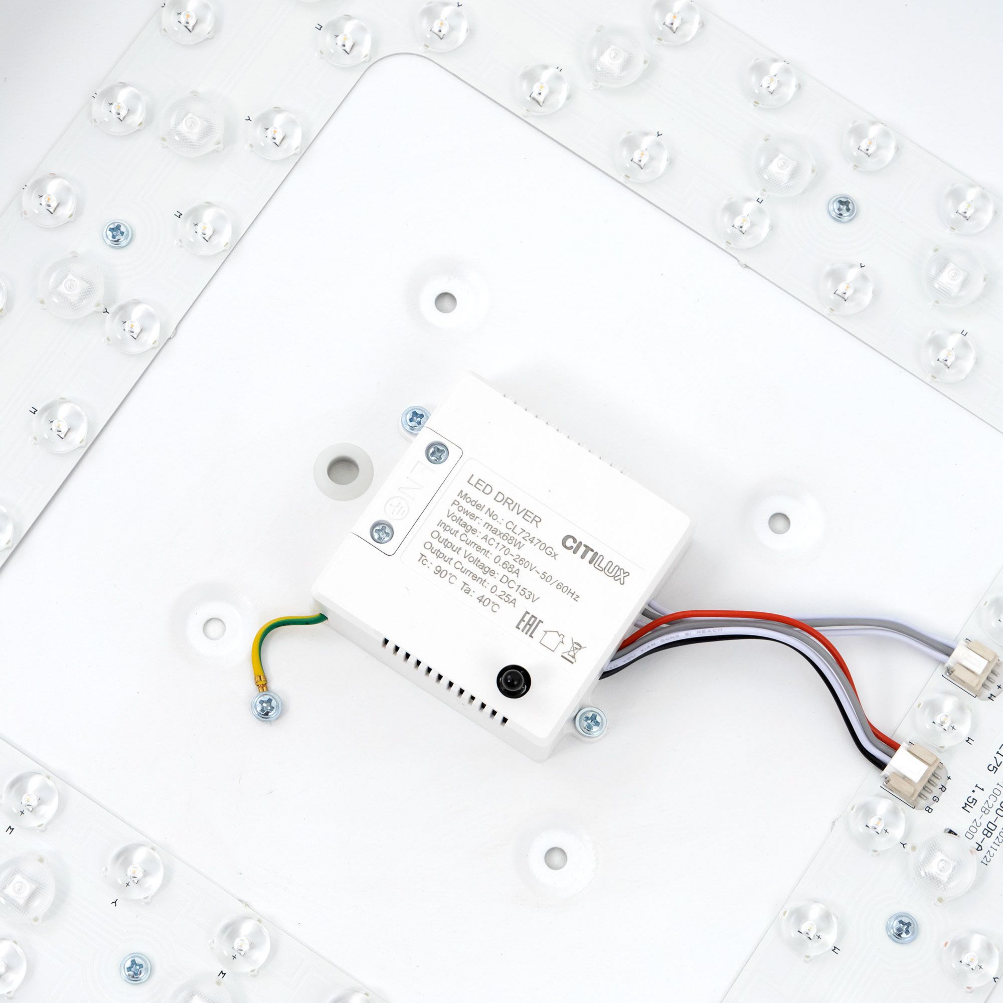 Потолочный светильник CitiLux с RGB, Купер CL724K70G0