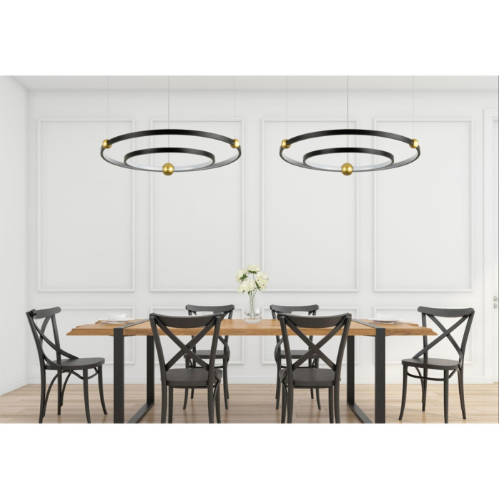 Подвесной светильник Divinare AMADEO 1123/04 SP-65_DI