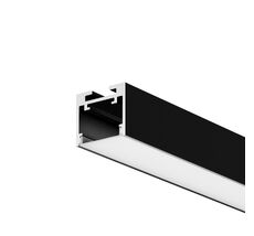 Алюминиевый профиль накладной-подвесной 25x22 (Черный, 2 м), ALM-2522-B-2M Maytoni 633013_MY