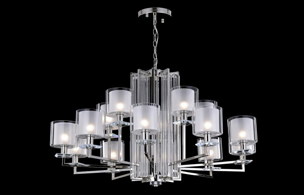 

Подвесная люстра Crystallux NICOLAS NICOLAS SP-PL10+5 NICKEL/WHITE, NICOLAS SP-PL10+5 NICKEL/WHITE