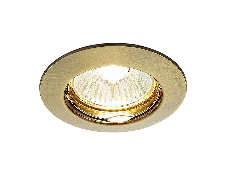 Встраиваемый светильник Ambrella light Iron 863A SB_AMB
