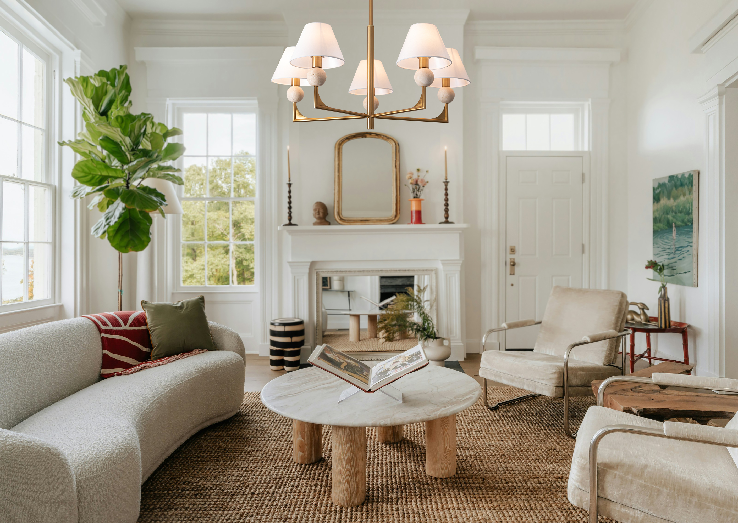 Подвесная люстра Freya Riley FR2043CL-05BS_MY