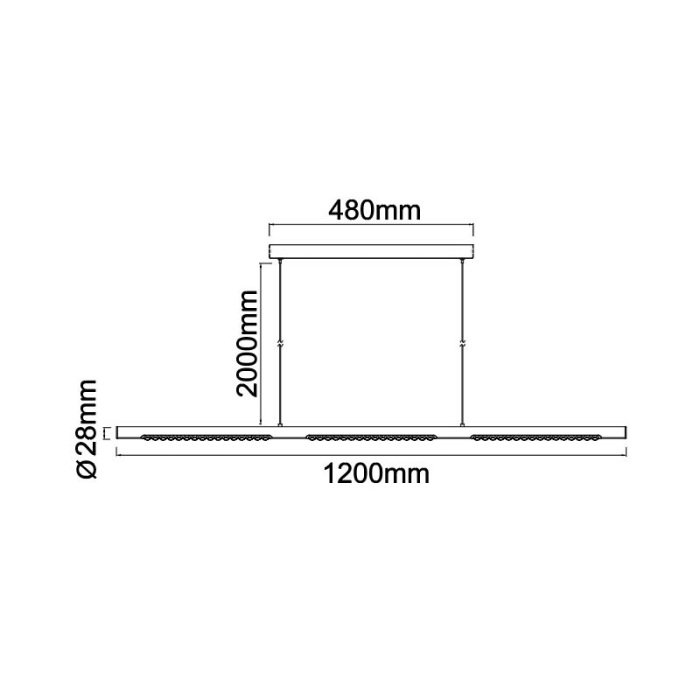 Подвесной светильник Mantra MECA 9115_MN