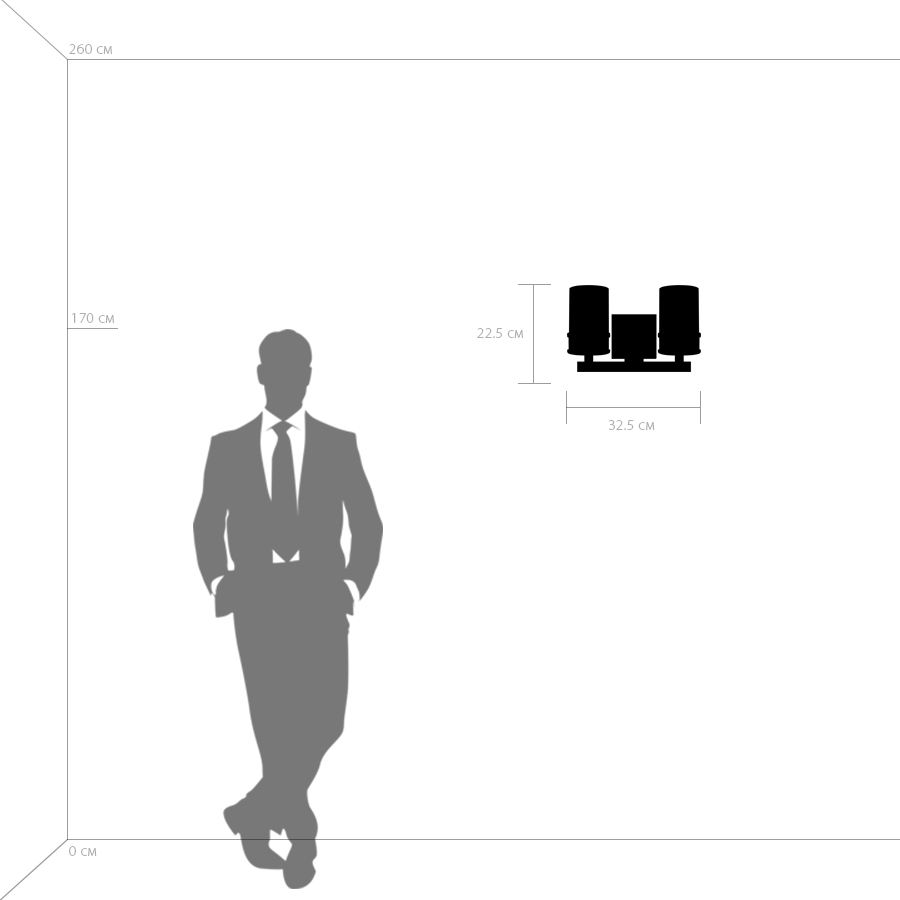 Бра LightStar CERO 731627_LS