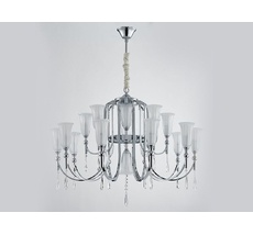 Подвесная люстра Newport 4810+6/C chrome_NP