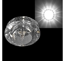 Точечный светильник круглый Sneha 8003/T-S G9 CR_SN