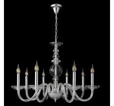 Подвесная люстра Crystallux ARABESQUE ARABESQUE SP8 CHROME_CR