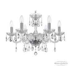 Хрустальная люстра Bohemia Ivele Crystal 117/6/195 Ni_BI
