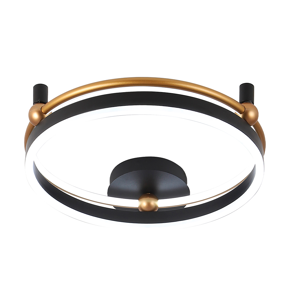 Светильник потолочный Crystallux FERNANDO FERNANDO PL48W LED BLACK/GOLD_CR