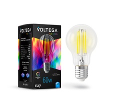 Лампа светодиодная E27 7W 4000K (дневной белый свет) 7155_VG