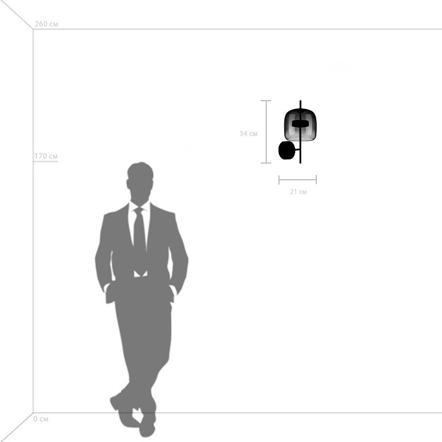 Бра Lightstar Cupola 804618_LS