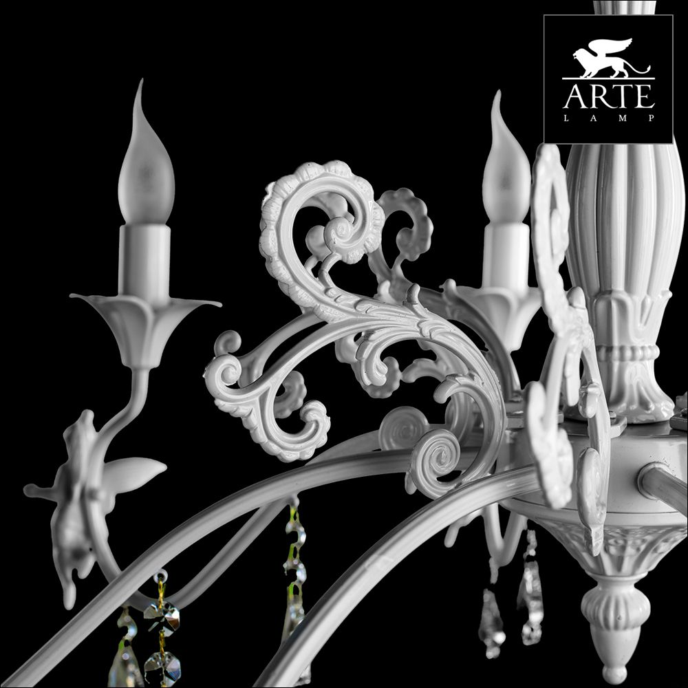 Подвесная люстра ArteLamp ANGELINA A5349LM-8WH