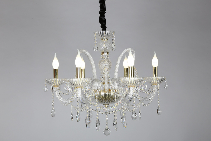 Подвесная люстра хрусталь Omnilux OML-70103-06