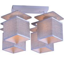 Люстра потолочная на штанге 651/4P E27*60W White/Grey Escada 651/4P White_ESC