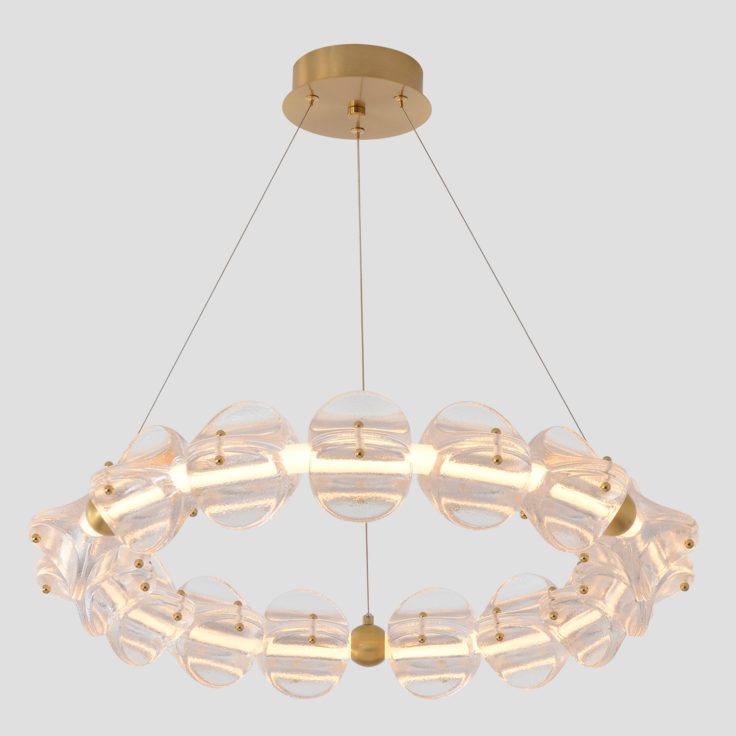 Подвесная люстра Crystal Lux RICH SP38W LED_CR