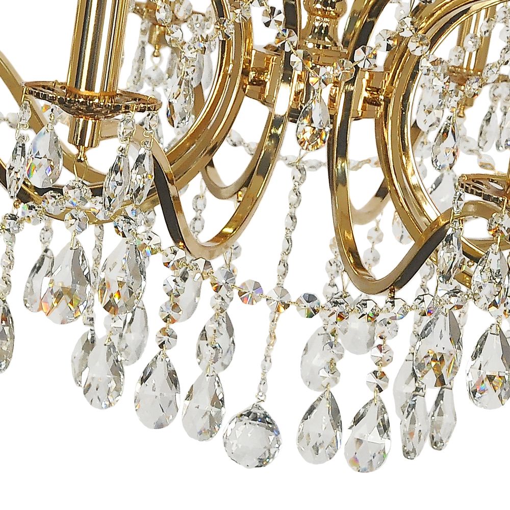 Подвесная люстра Arti Lampadari Pisani Gold Pisani E 1.1.10.601 G