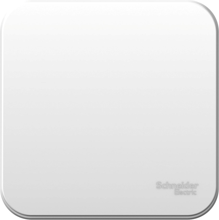 Выключатель накладной с самовозвратом одноклавишный (белый) Systeme Electric BLNCA101011