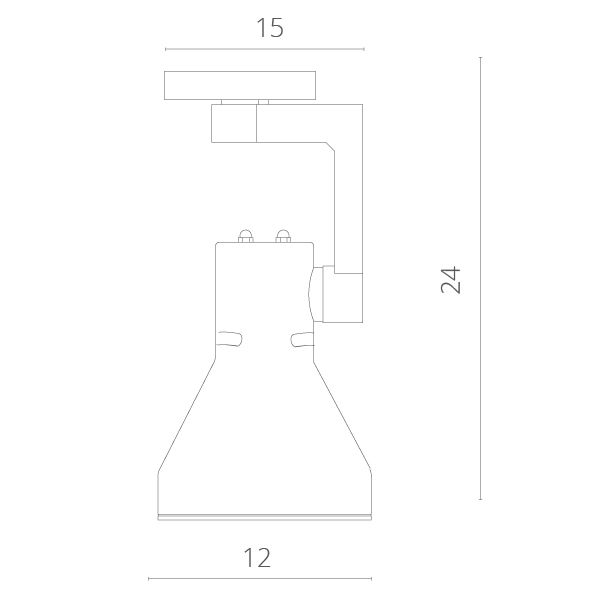 Светильник для рельсовой системы ArteLamp Track Lights A5108PL-1WH