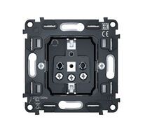 Розетка 16A-250V 2P+E с заземлением на винтовых зажимах Ambrella Volt QUANT VM141_AMB