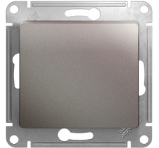 Переключатель встраиваемый перекрестный одноклавишный (платина) Systeme Electric GSL001271