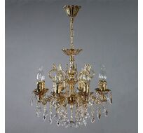 Хрустальная люстра Ambiente Ambient 2128/8 WP New Leaf_BZ
