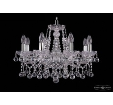 Хрустальная люстра Bohemia Ivele 1413/8/200 Ni Balls_BI