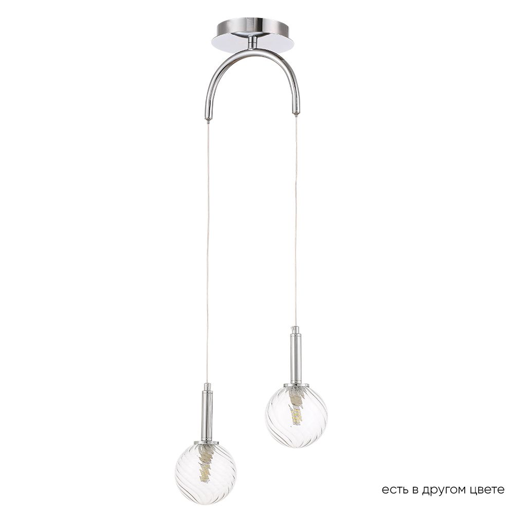 Подвесной светильник Crystal Lux LUXURY LUXURY SP2 CHROME_CR