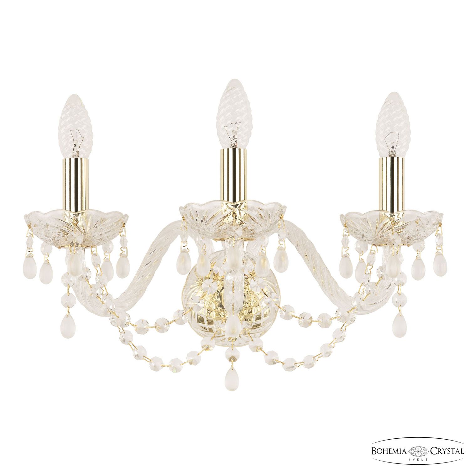 Бра Bohemia Ivele Crystal 112B/3/165 G V0300_BI
