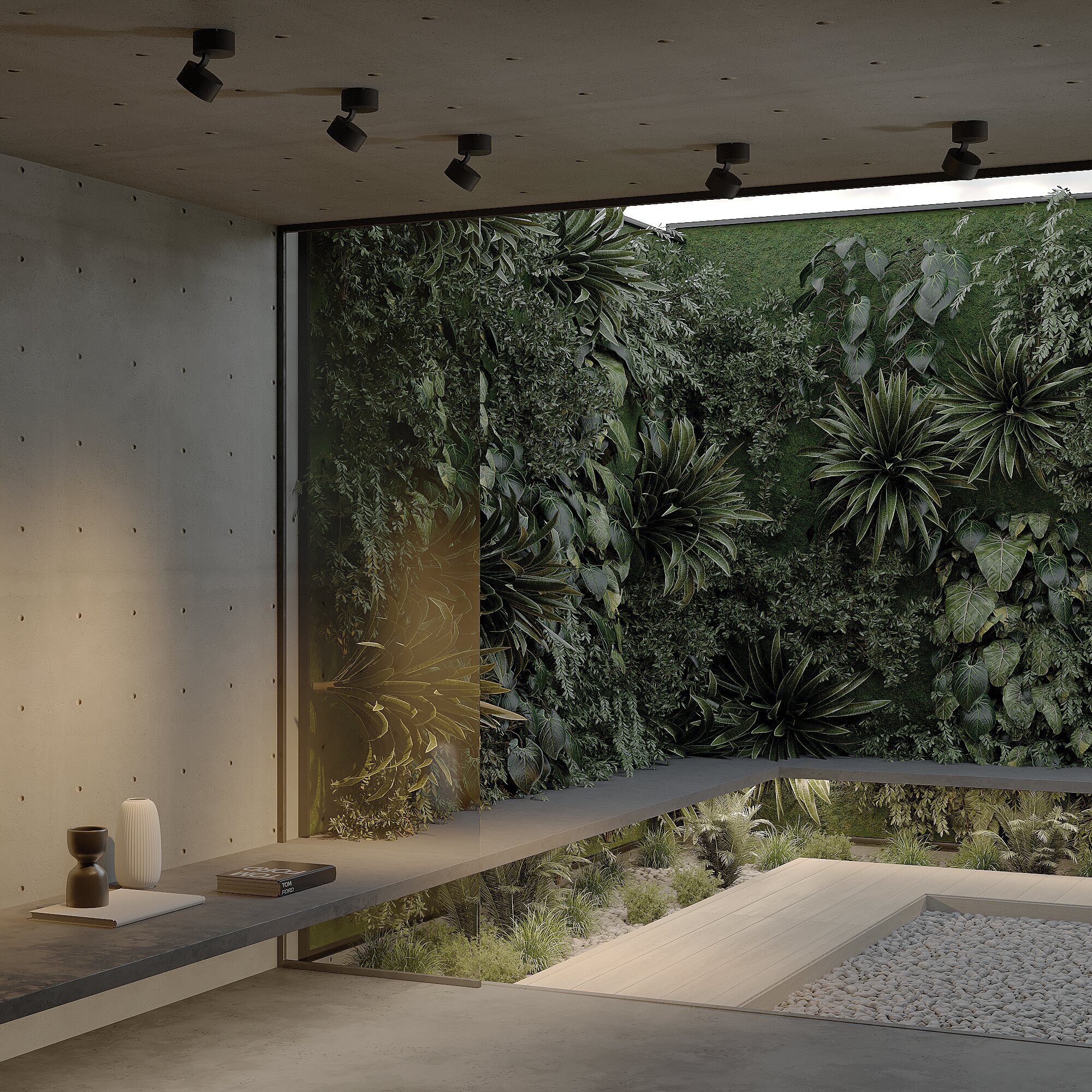 Уличный накладной светильник Maytoni Spin O310CL-L7GF3K_MY