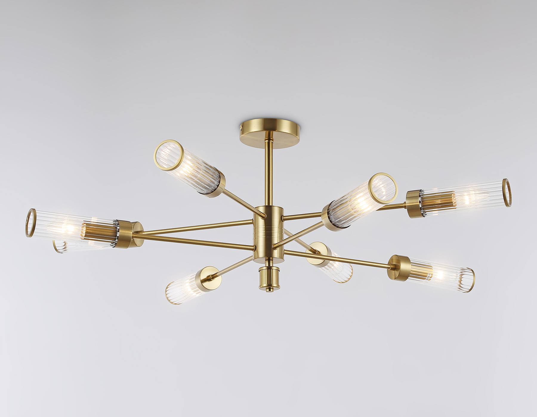 Потолочная Подвесная люстра на штанге Ambrella Light HIGH LIGHT Modern LH55162_AMB