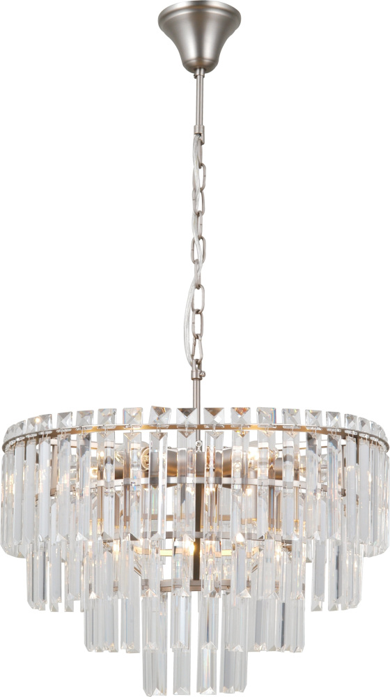 Подвесная люстра хрустальная Moderli V10738-9P_MD