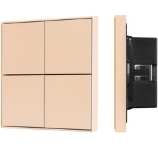 INTELLIGENT Кнопочная панель KNX-304-23-IN Champagne (BUS, Frame) (IARL, IP20 Металл, 2 года) 039669 Arlight 039669_ARL