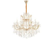 Подвесная люстра iLamp Diamond 6071-18 GD+CL_IP