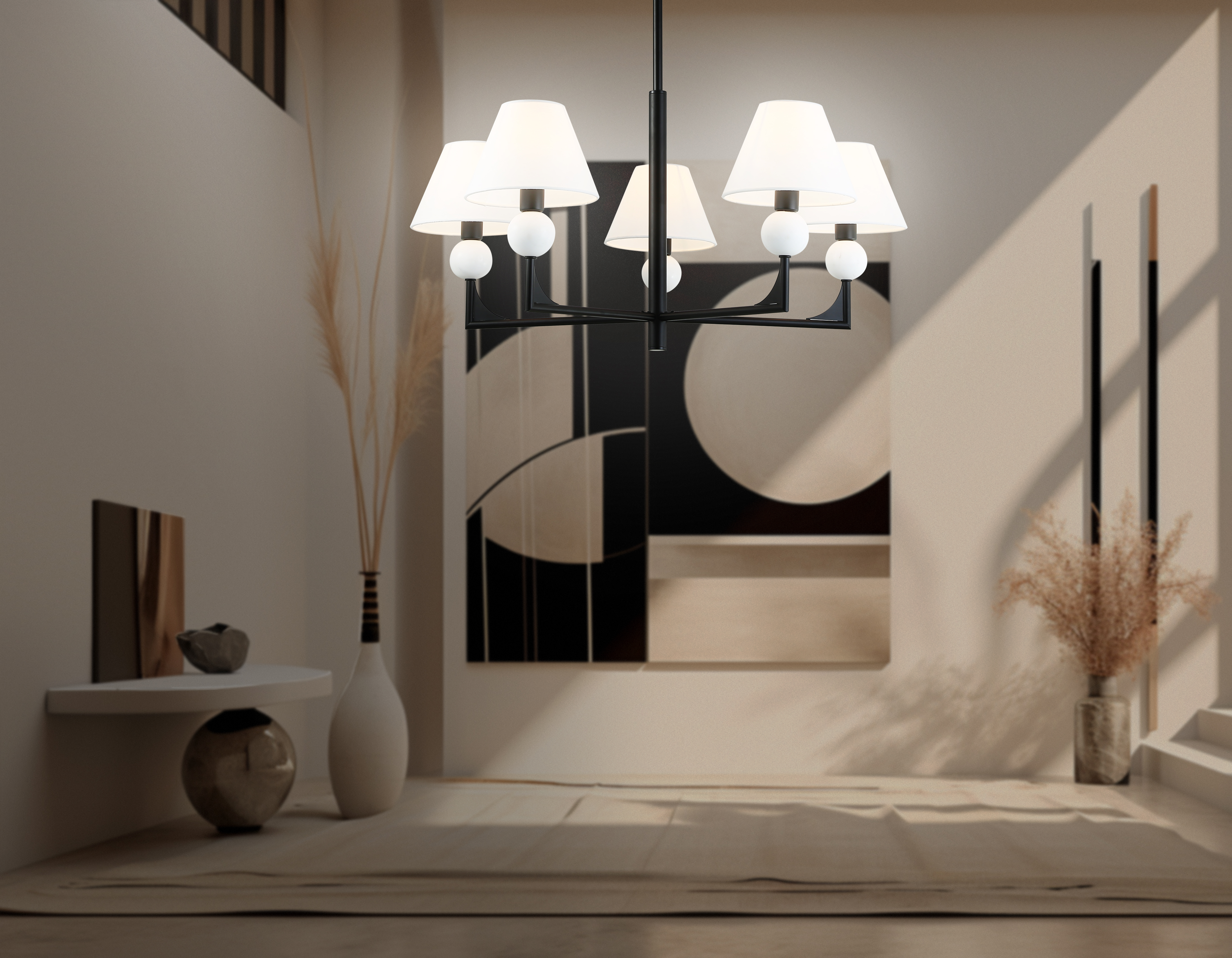 Люстра на штанге Ambrella Light HIGH LIGHT LH75153_AMB