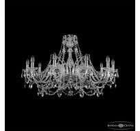 Хрустальная люстра Bohemia Ivele Crystal 1411/10/360 Ni_BI