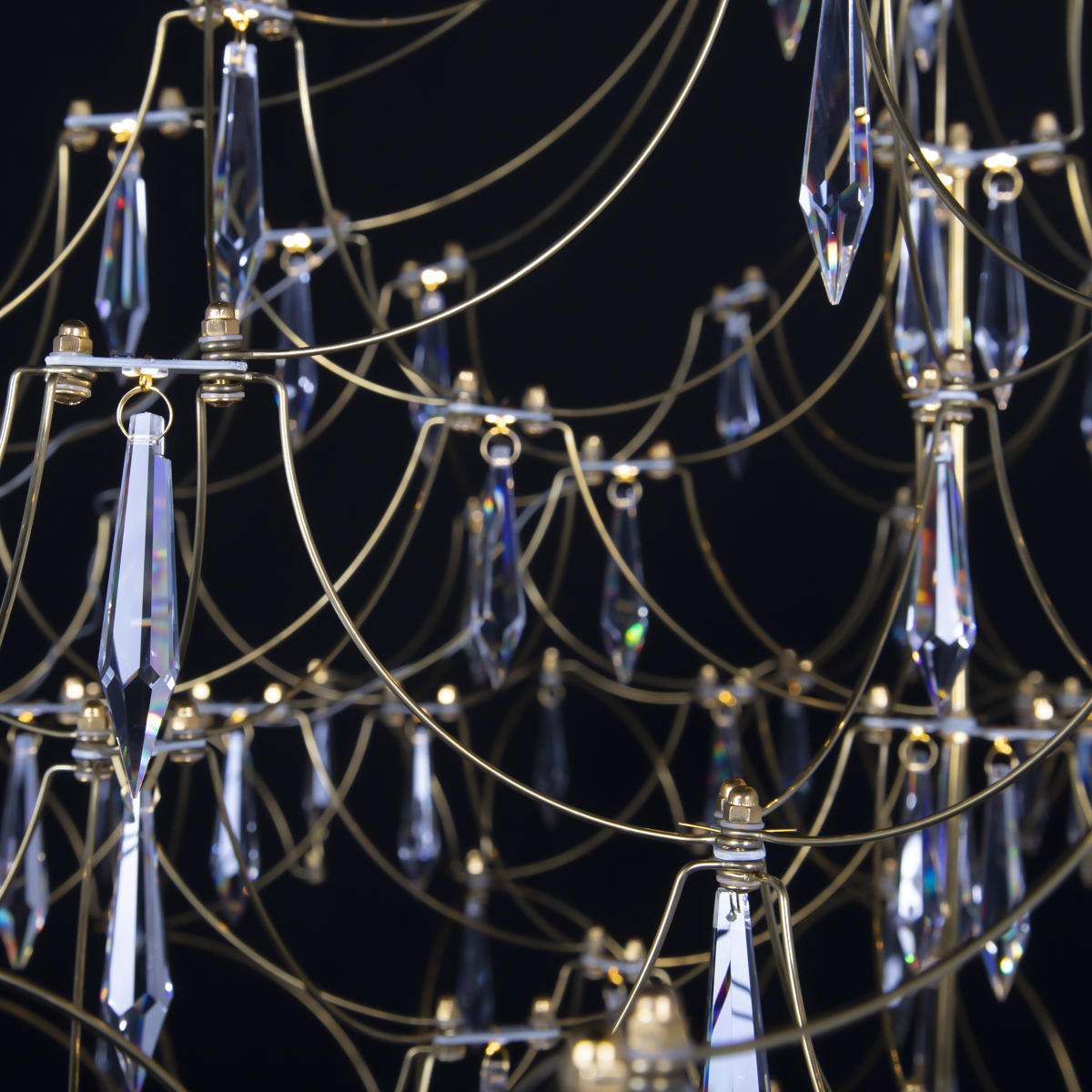 Подвесная люстра Loft IT Mira 10259/800 Gold Asfour_LF