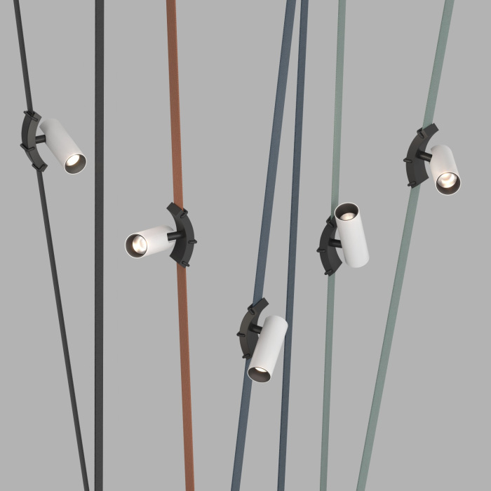 Светильник на шине Denkirs Spot DK5546-BW+BK